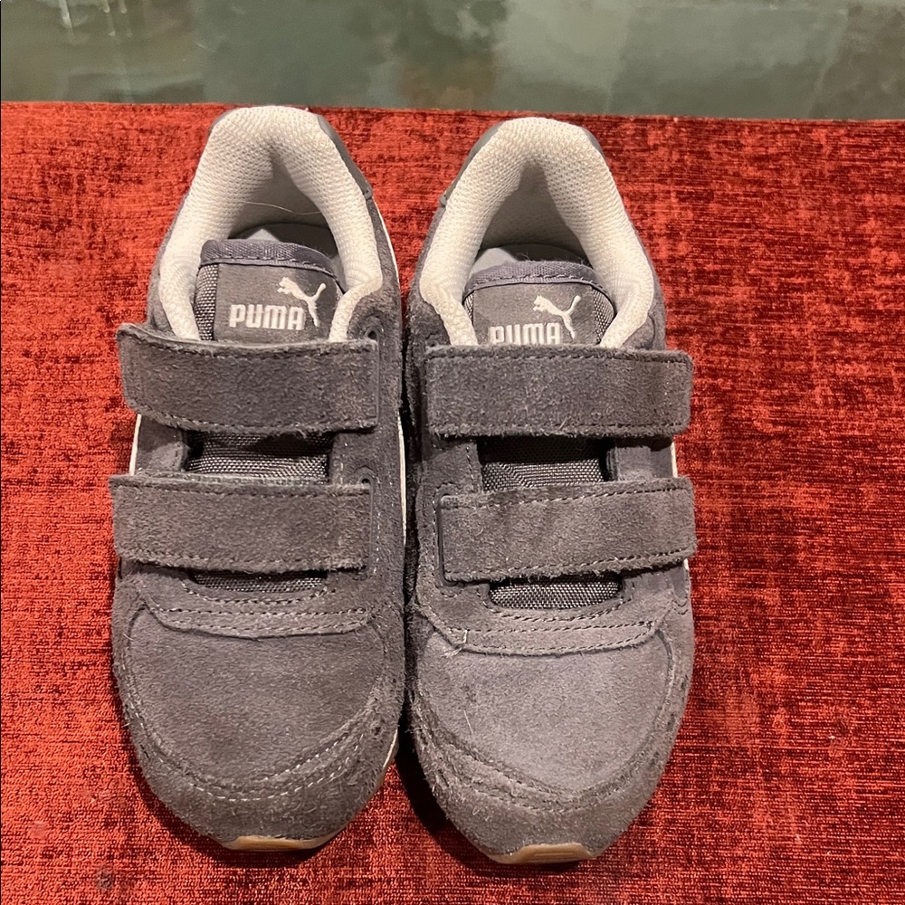 Puma Vista Kids Charcoal Sneakers toddler size 11C